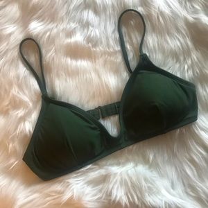 J.CREW French Style Bikini Top💚